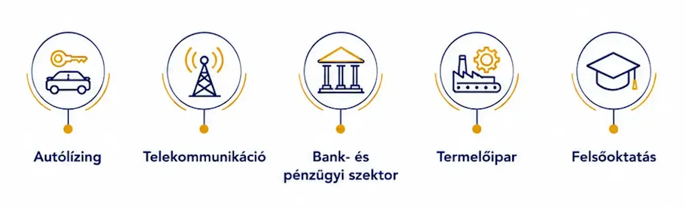 Iparági tapasztalatok online céges üzleti angol képzések és kommunikációs workshopok területén